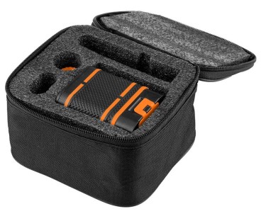 Laser krzyżowy 15 m, zielony, poziomica laserowa etui NEO TOOLS 75-146