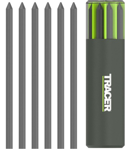 Zestaw wkładów do ołówka do materiałów budowlanych 2B 5.2mm TRACER ATPL1