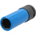 Nasadka udarowa długa do felg aluminiowych kół 1/2" 17mm YATO YT-10583