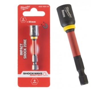 Udarowa magnetyczna nasadka sześciokątna 8/65 mm MILWAUKEE 4932492439 | 1 sztuka