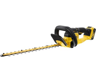 Zestaw 2 narzędzi: 55 cm nożyce do żywopłotu DCMHT563 i wiertarko-wkrętarka DCD781 + 2 x 5Ah 18V XR® DeWALT DCMHT563DCD-QW