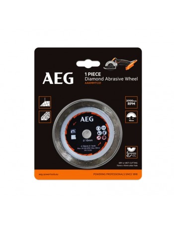 Tarcza diamentowa 76x10mm do cięcia płytek AAKMMTC01 AEG 4932478589
