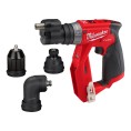 Wiertarko-wkrętarka z wymiennym uchwytem 12V M12 FDDXKIT-0X MILWAUKEE 4933471332