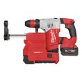 Młotowiertarka SDS-PLUS 4.0J z odsysaczem 2x5.0Ah M18 CHPXDE-502C MILWAUKEE 4933448180