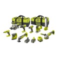 Zestaw 9 narzędzi R18CK9-252S 1x5.0Ah 1x2.0Ah RYOBI 5133003576
