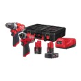 Zestaw combo POWERPACK 12V 1x2.0Ah 1x4.0Ah M12 FPP2A-422P MILWAUKEE 4933478821