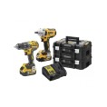 Zestaw combo 18V wkrętarka + zakrętarka 2x5.0Ah DCK2077P2T DeWALT