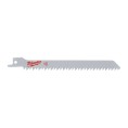Brzeszczoty do drewna i plastiku 150 x 6 Tpi 3szt. MILWAUKEE 48001076