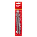 Brzeszczoty do drewna i plastiku 150 x 6 Tpi 3szt. MILWAUKEE 48001076