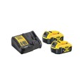 Zestaw combo 18V szlifierka + wiertarko-wkrętarka 2x5.0Ah DCK2020P2T DeWALT