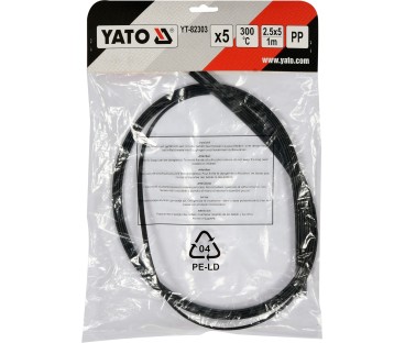 Wkłady pp 2,5x5mm 5x1m 5szt. YATO YT-82303