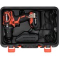 Wiertarko-wkrętarka z udarem 18V 1x2.0Ah z silnikiem bezszczotkowym YATO YT-82796