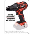 Wkrętarka udarowa 18V bezszcz. Bez akumu YATO YT-82797