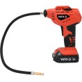 Pistolet do pompowania 18V 2,0Ah+ład YATO YT-82894